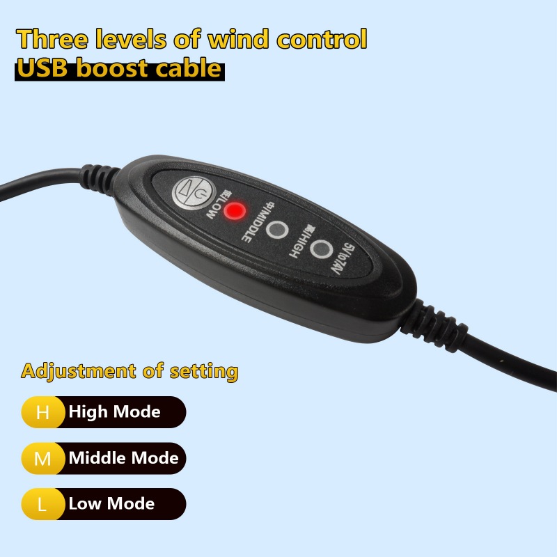 USB 5V To DC 7.4V Boost Cable