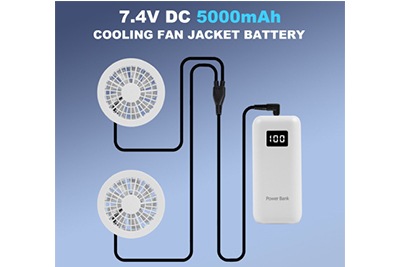 Uninterrupted Cooling Power for Your Fan Jacket