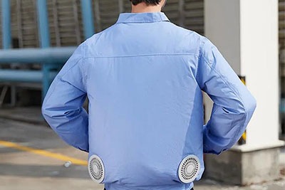 What to do in constant heat Graphene cooling fan jacket is here